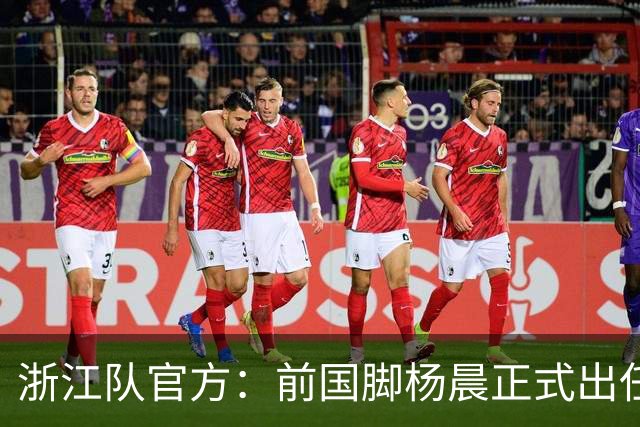 浙江队官方：前国脚杨晨正式出任俱乐部总经理
